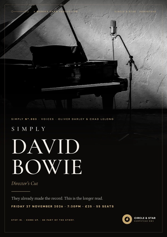 SIMPLY · David Bowie poster
